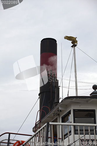 Image of Steam boat at Lake George

