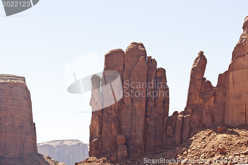 Image of Monument Valley. USA