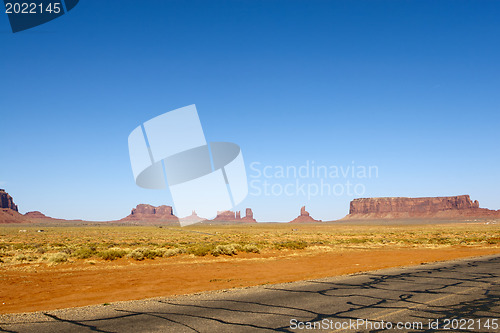 Image of Monument Valley. USA