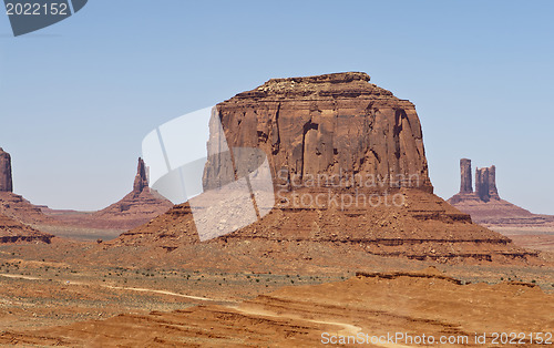 Image of Monument Valley. USA