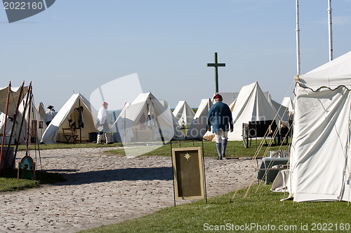 Image of English Camp at Old Fort Niagara