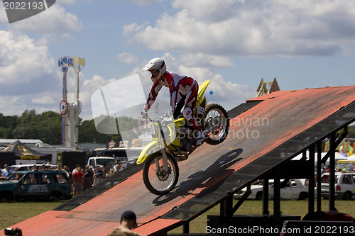 Image of Stunt Biker. Free stile performing