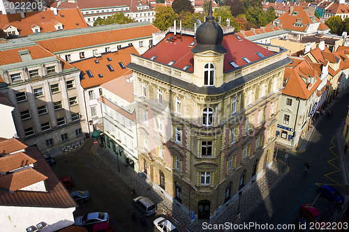 Image of Prague. Red roofs