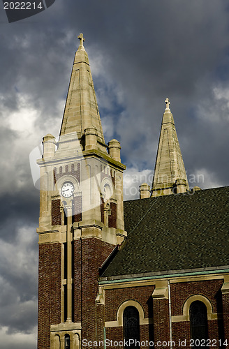 Image of Santa Rose of Lima Roman Catholic church in Queens New York 