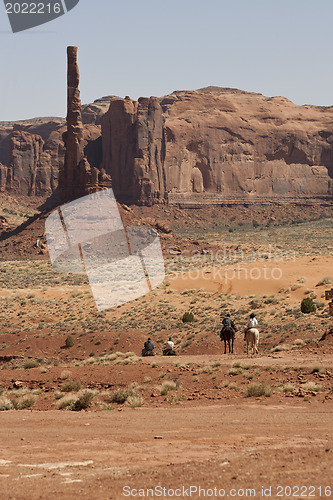 Image of Monument Valley. USA