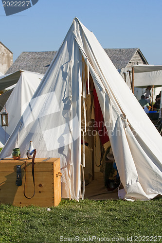 Image of English Camp at Old Fort Niagara