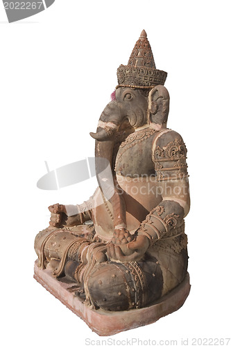 Image of Ganesha. Indian God of success and prosperity. 