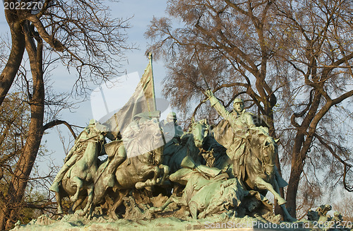 Image of Cavalry group of Grant Memorial, USA