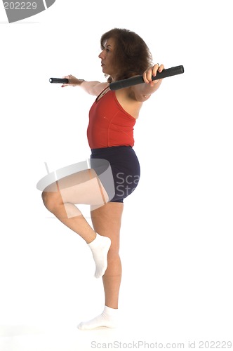 Image of woman exercising