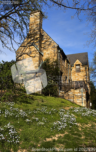 Image of Back yard of National Cathedral