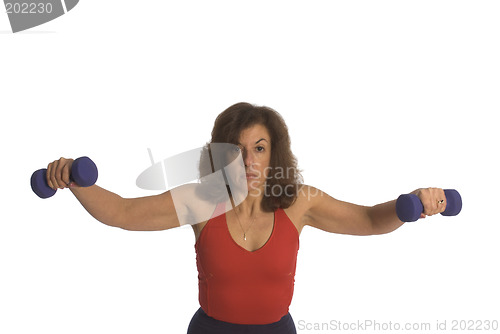 Image of woman exercising