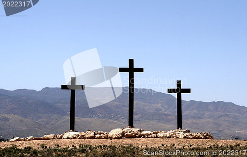 Image of Stock Photo:
three crosses
