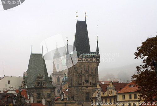 Image of Prague's church steeples