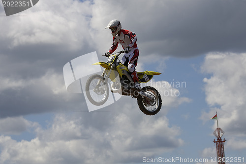 Image of Stunt Biker. Free stile performing