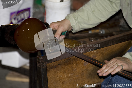 Image of Glass Blower at Work