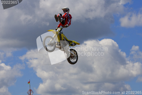 Image of Stunt Biker. Free stile performing