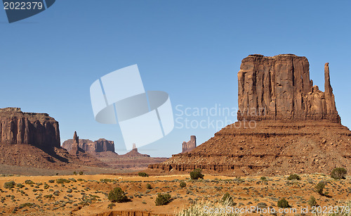 Image of Monument Valley. USA