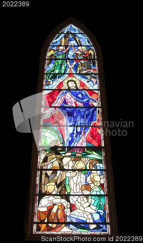 Image of Stained glass window in Washington Masonic National Memorial