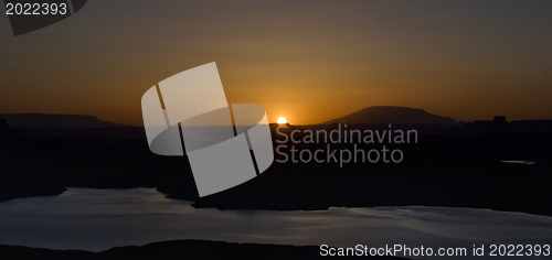 Image of Grand Canyon. Sunset Canyon.