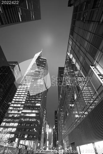 Image of New York City at night