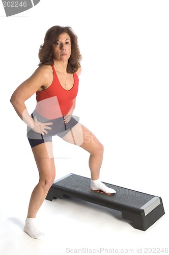 Image of woman exercising