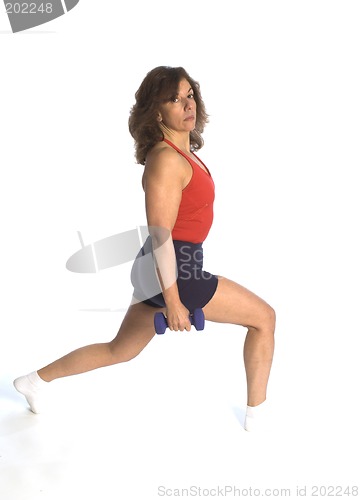 Image of woman exercising