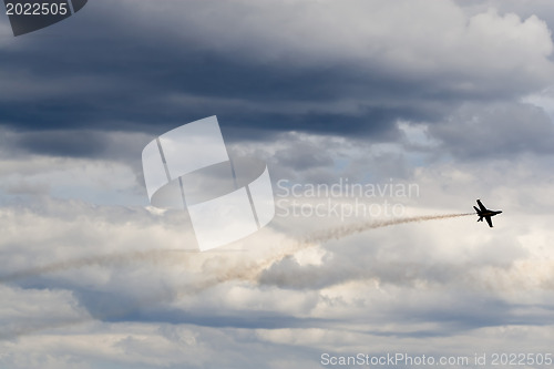 Image of Blue Angels Fly in Tight Formation