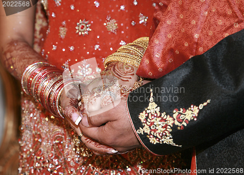 Image of wedding hands 