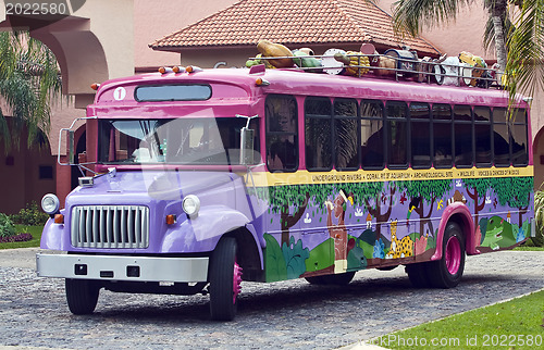 Image of Colorful bus