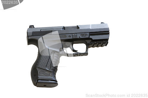 Image of The Walther P99 is a semi-automatic pistol developed by the Germ