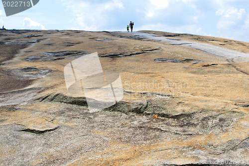 Image of The surface of Stone-Mountain. Atlanta, Georgia