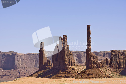 Image of Monument Valley. USA