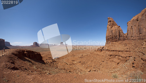 Image of Monument Valley. USA