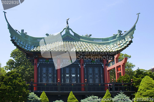 Image of Tea house. Marble House - house of Alva Vanderbilt 