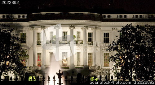 Image of Back fasade of the White House