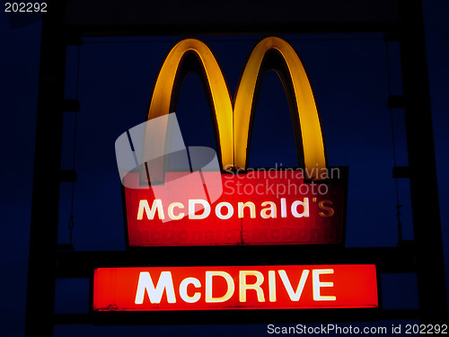 Image of Neonlight, fastfood