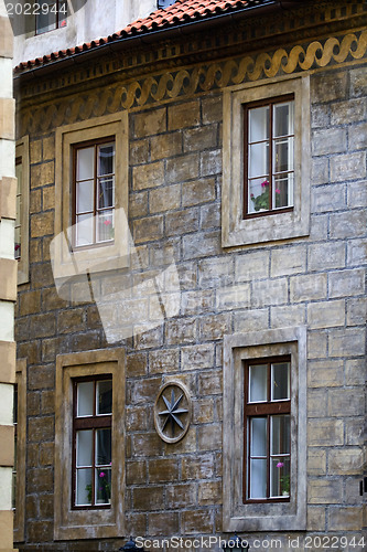 Image of Prague. Red roofs