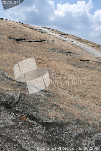 Image of The surface of Stone-Mountain. Atlanta, Georgia