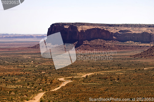 Image of Monument Valley. USA