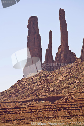 Image of Monument Valley. USA