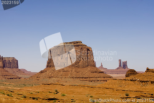 Image of Monument Valley. USA