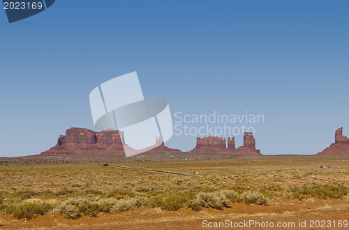 Image of Monument Valley. USA