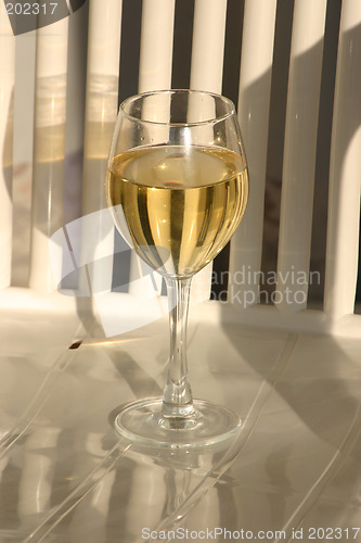 Image of relax with a glass off wine