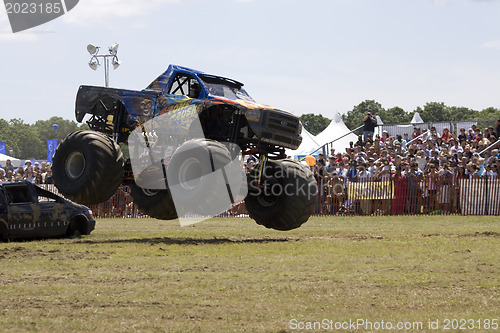 Image of Monster Truck at Car Show
