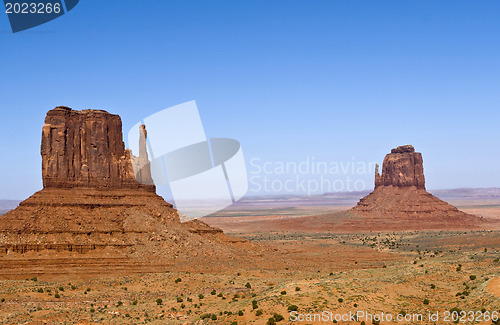 Image of Monument Valley. USA