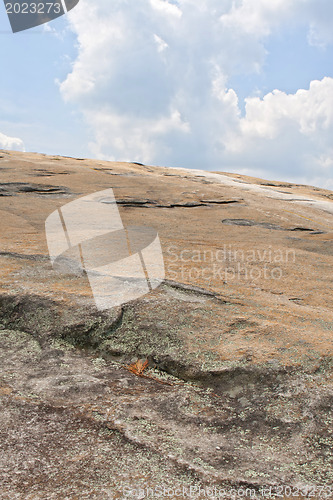 Image of The surface of Stone-Mountain. Atlanta, Georgia