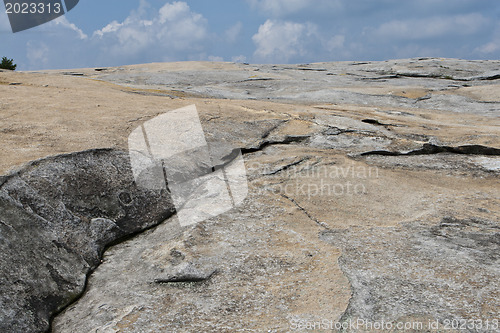 Image of The surface of Stone-Mountain. Atlanta, Georgia
