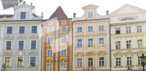 Image of Prague. Red roofs