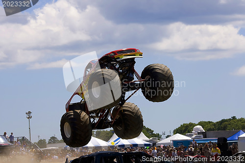 Image of Monster Truck at Car Show