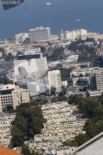 Image of Panoramic of Haifa . Israel